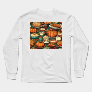 Holiday , Thanks Giving , Pumpkin , Turkey , Party Long Sleeve T-Shirt